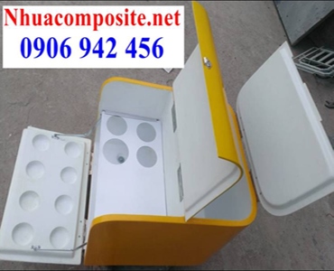 Thùng cafe lưu động dành cho xe máy